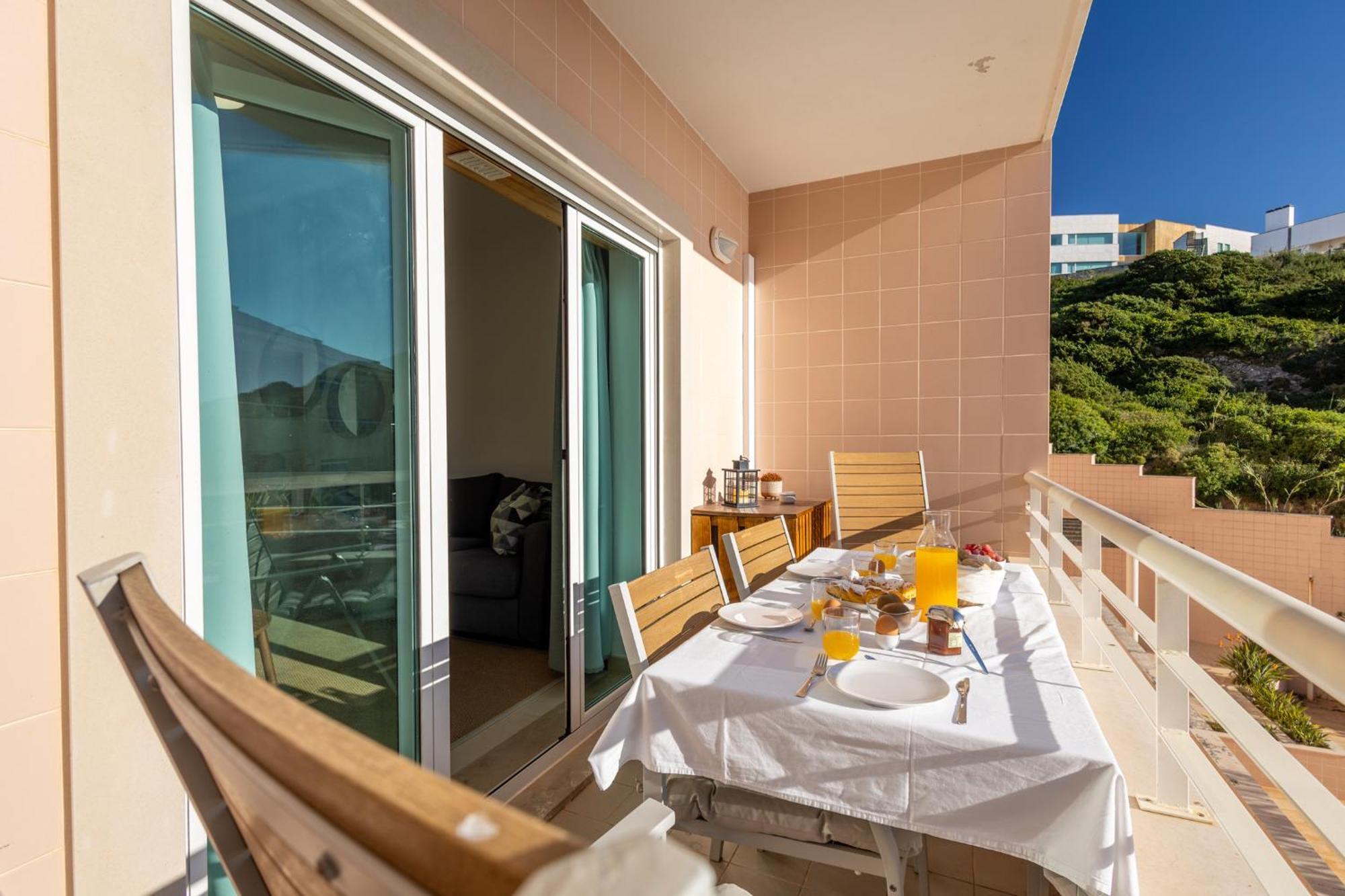Bay View-T1 Lägenhet São Martinho do Porto Exteriör bild