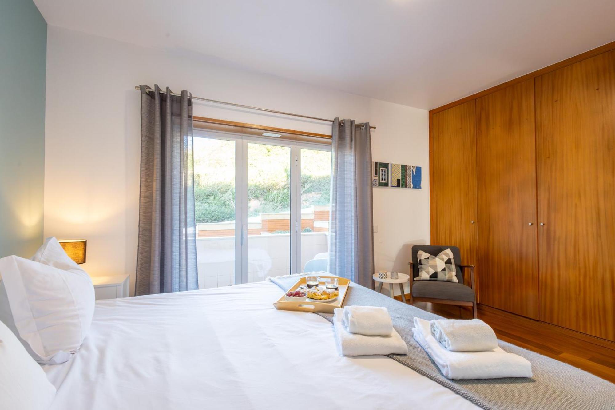 Bay View-T1 Lägenhet São Martinho do Porto Exteriör bild